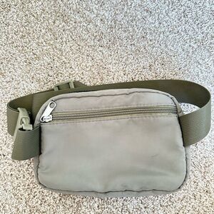 Olive Green Men's Waist Pack Belt Bag